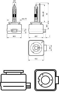 Bulb Xenon Vision 85409VIC1 - image 3