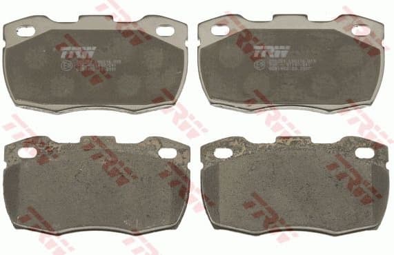 Brake Pad Set, disc brake COTEC GDB1452 - image 2