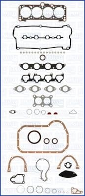 Full Gasket Kit, engine FIBERMAX 50091000