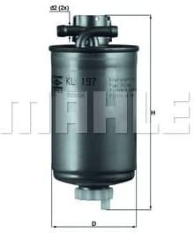 Filter diesel fuel KL197