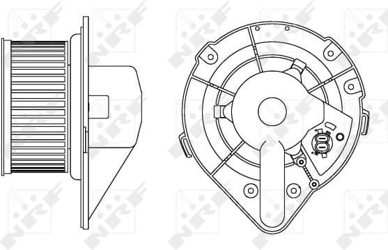 Interior Blower 34164