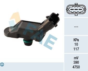 Sensor, intake manifold pressure 15021