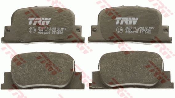 Brake Pad Set, disc brake GDB3278 - image 2
