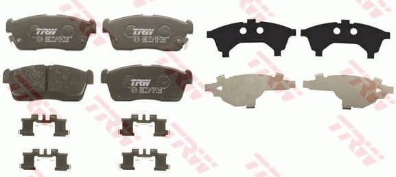 Brake Pad Set, disc brake COTEC GDB3430 - image 2