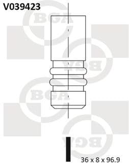 Valve inlet V039423 - image 2