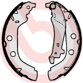 Brake Shoe Set ESSENTIAL LINE S61523