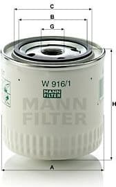 Oil Filter W916/1