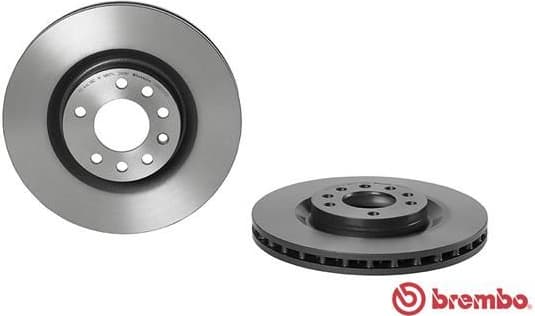 Brake Disc PRIME LINE - UV Coated 09.8004.51