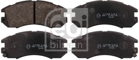 Brake Pad Set, disc brake 16720