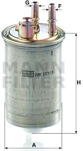 Fuel Filter WK853/18
