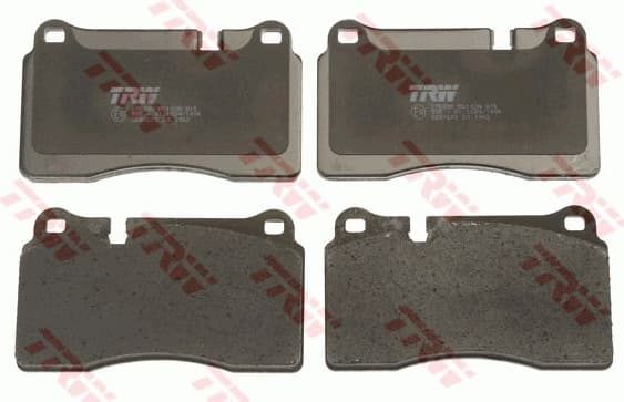 Brake pads front, Top Quality GDB1670 - image 2