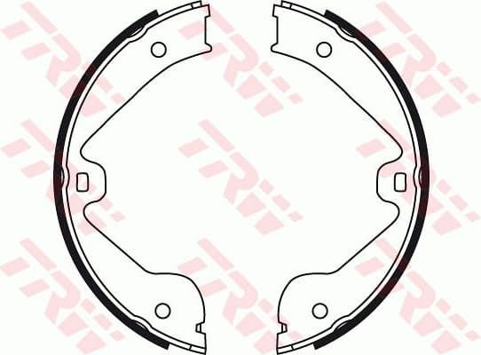 Brake shoes handbrake, Top Quality GS8718 - image 4