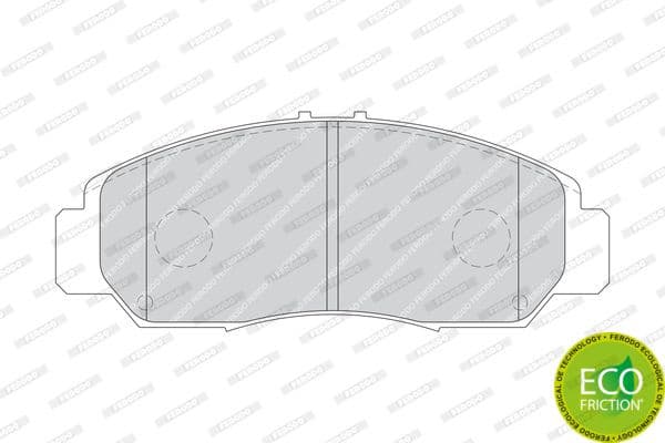 Brake pads front, Top Quality FDB1669 - image 3