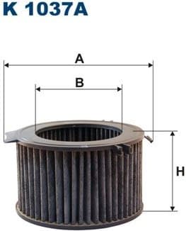 Filter, cabin air K1037A
