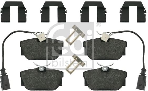 Brake Pad Set, disc brake 16408