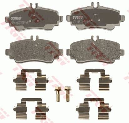 Brake Pad Set, disc brake COTEC GDB1292 - image 2