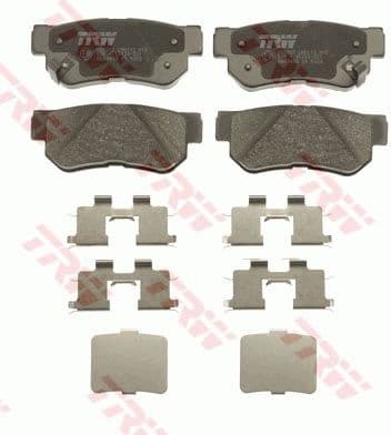 Brake Pad Set, disc brake GDB3432 - image 2