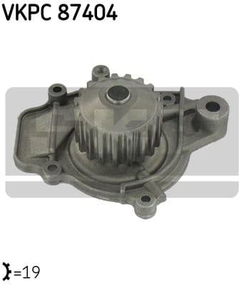 Water Pump, engine cooling VKPC 87404