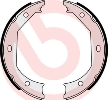 Brake shoes handbrake, Top Quality S06509 - image 4