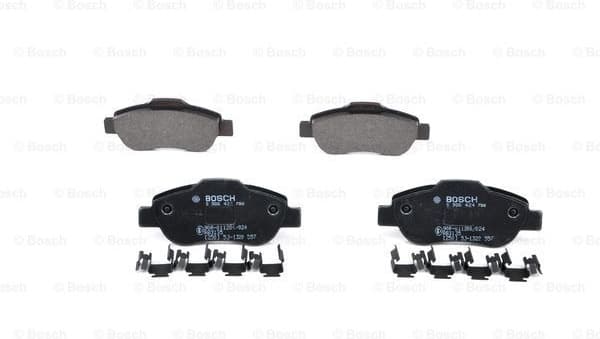 Brake Pad Set, disc brake 0986424786