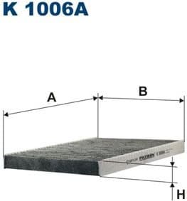 Filter, cabin air K1006A