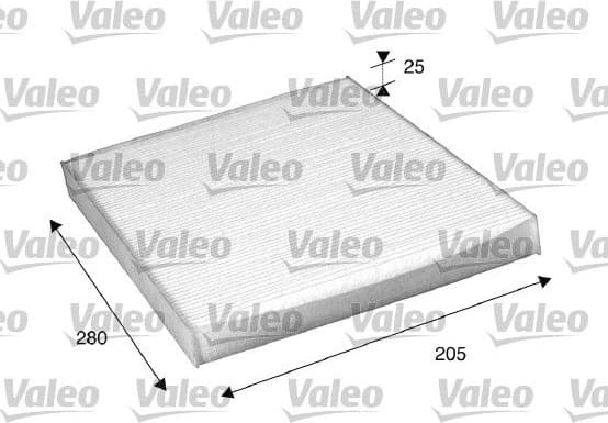 Filter, cabin air VALEO ESSENTIAL 698885