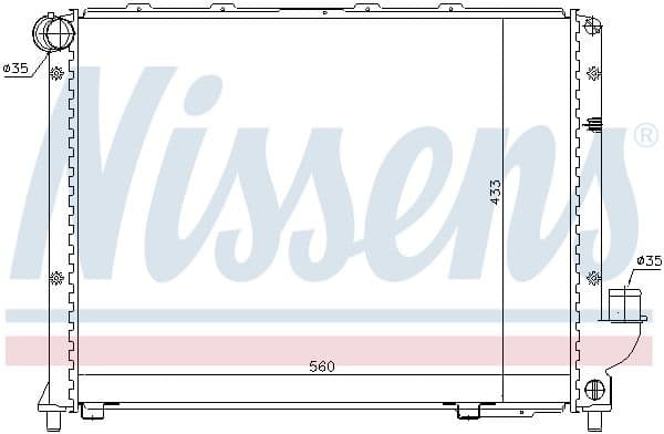 Radiator, engine cooling 62327 - image 2