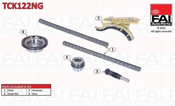 Timing Chain Kit TCK122NG - image 2