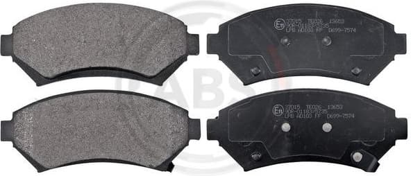 Brake Pad Set, disc brake 37015