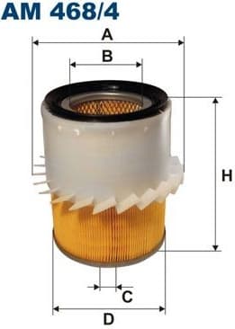 Air Filter AM468/4