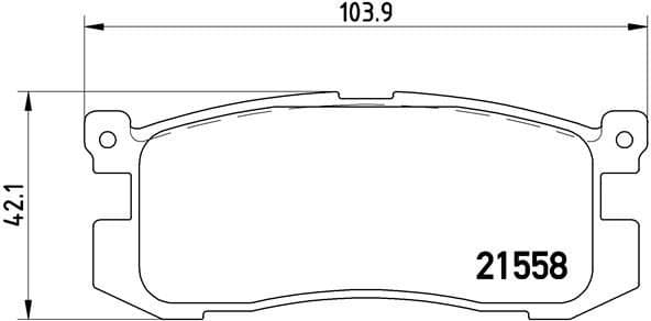Brake Pad Set, disc brake PRIME LINE P24025