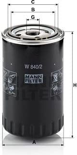 Oil Filter W840/2