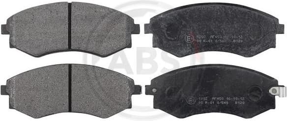 Brake Pad Set, disc brake 37468
