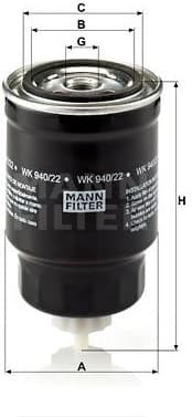 Fuel Filter WK940/22