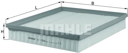 Filter air LX1586 - image 2