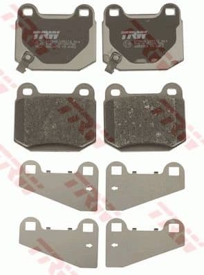 Brake Pad Set, disc brake COTEC GDB3350 - image 2