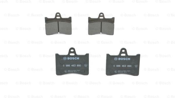 Brake Pad Set, disc brake 0986463890