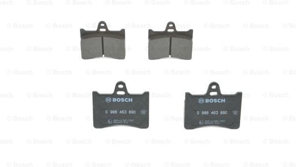 Brake Pad Set, disc brake 0986463890 - image 3