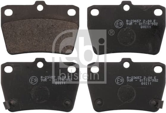 Brake Pad Set, disc brake 16723