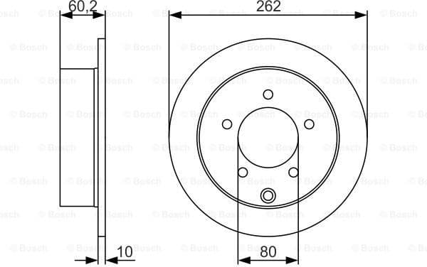 Brake Disc 0986479A41 - image 2