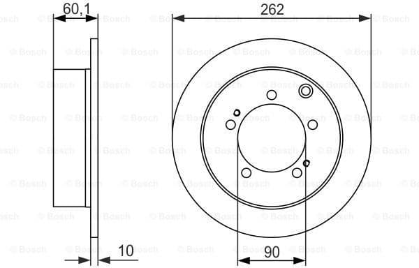 Brake Disc 0986479603