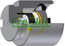 Brake caliper piston with adjustment unit K304503