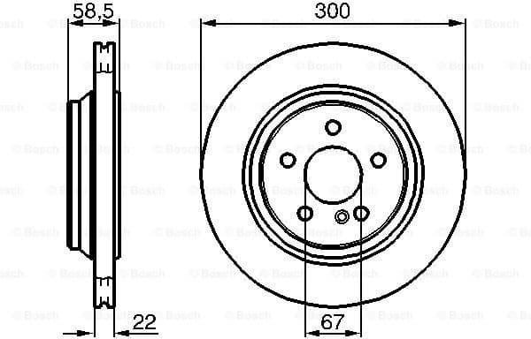 Brake Disc 0986478473 - image 2