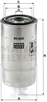 Fuel Filter WK854/3