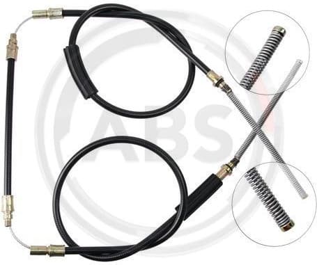 Cable Pull, parking brake K10865