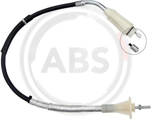 Cable Pull, parking brake K17596 - image 2