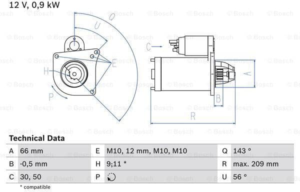 Starter 0986018860 - image 2