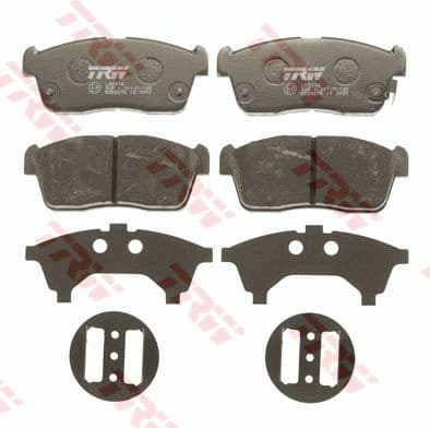 Brake Pad Set, disc brake COTEC GDB3276 - image 2