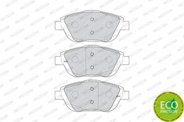 Brake pads front, Top Quality FDB4288 - image 3