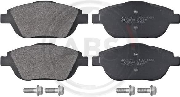 Brake Pad Set, disc brake 37751